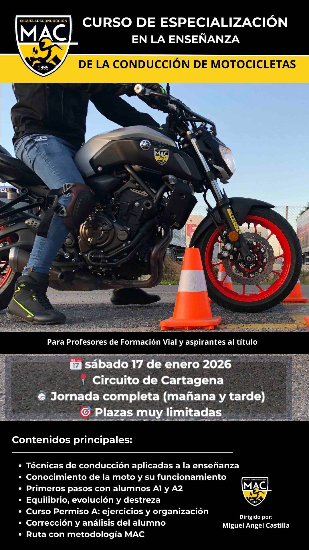 Curso Profesores Formacion Vial Cartagena MAC