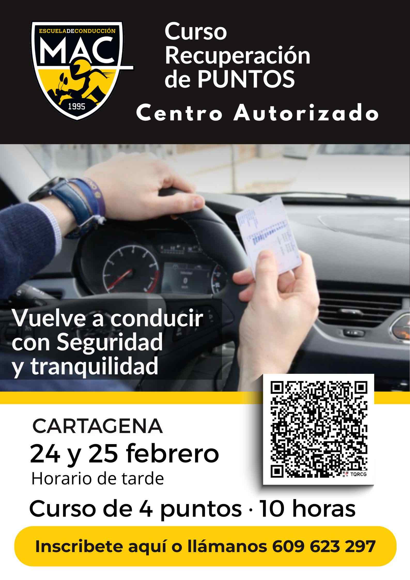 Recuperación Puntos Carnet Cartagena